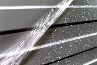 Самоклеящаяся защитная  плёнка прозрачная 1250 мм х 500 м 40 мкр